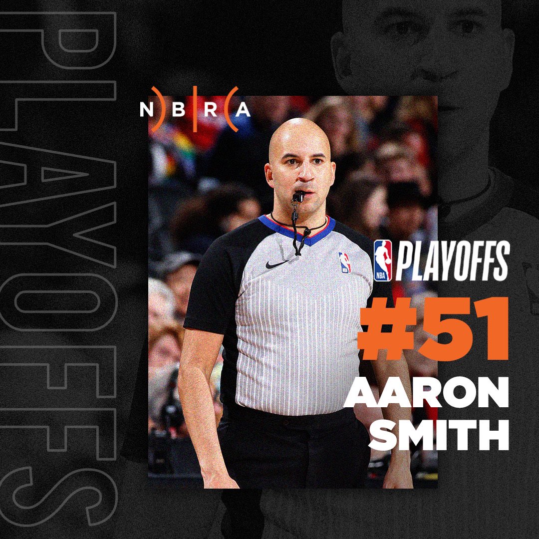 #NBPlayoffs GAME 1 ⏰ 330PM ET 🏀 @Suns at @Timberwolves 🏀 #8 Davis, #46 B. Taylor, #51 A. Smith 📺 @ESPNNBA #NBA #NBAReferees Alternate Official: Ashley Moyer-Gleich