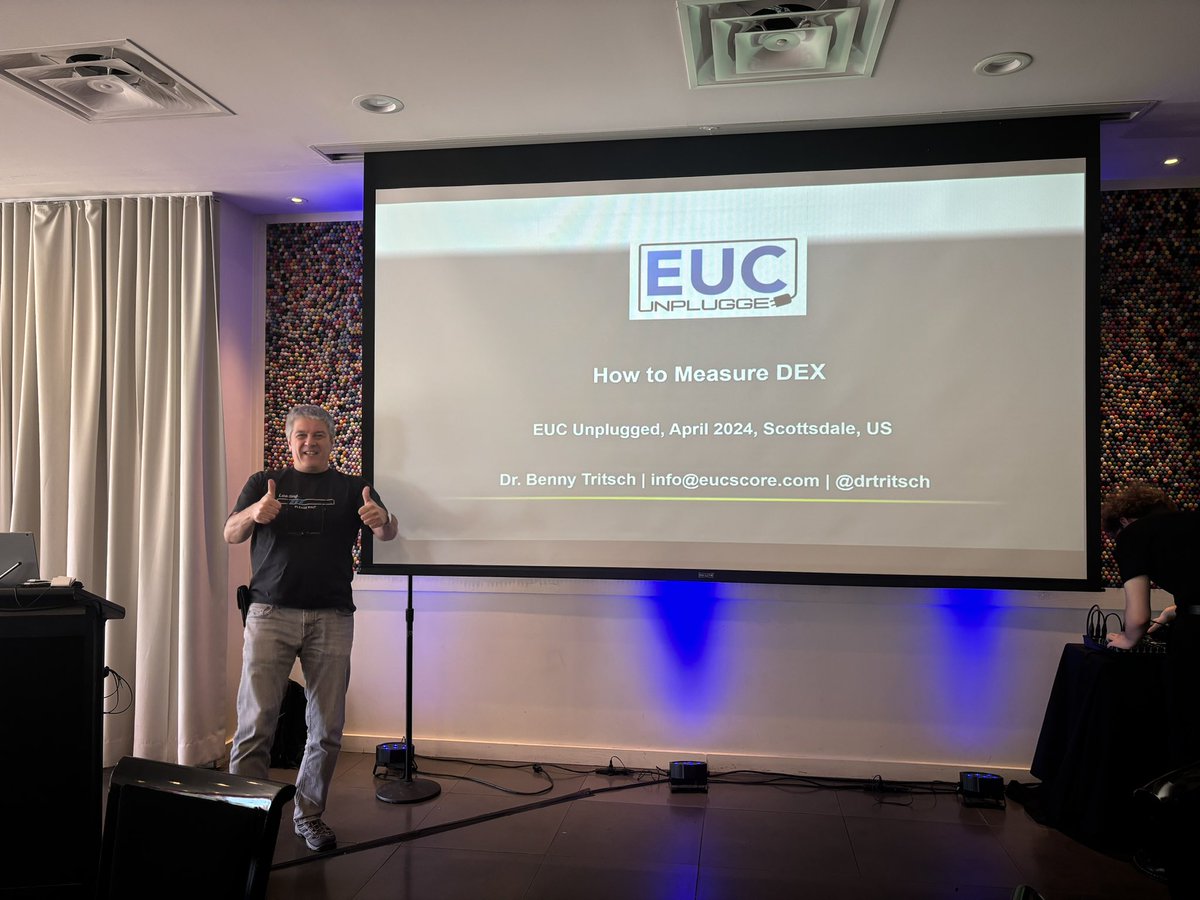 Opening session with an #EUCExpert <a href="/drtritsch/">Benny Tritsch</a> on the topic of the season, @DEX! 

Let's goooooo