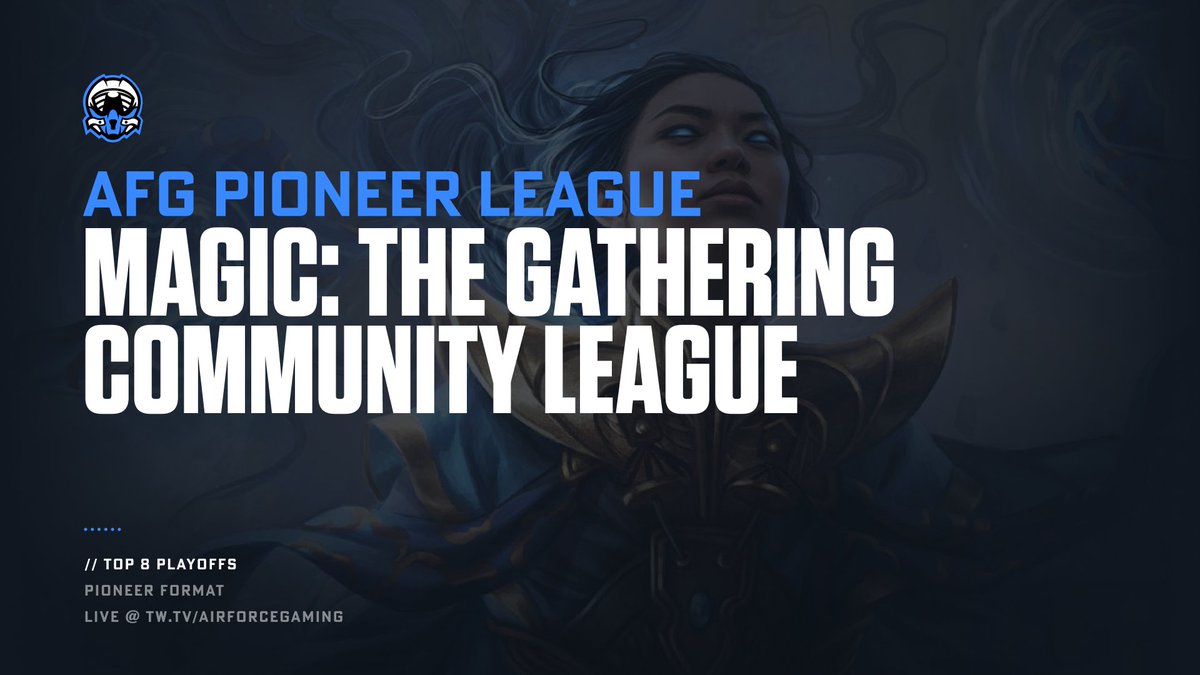 It's been a long journey, but we're finally at our Top 8 for our MTG Pioneer League! Join us on April 20, 2pm ET to see who will win it all! We're also running our Collector Box Giveaway for OJT, so tune in at twitch.tv/airforcegaming