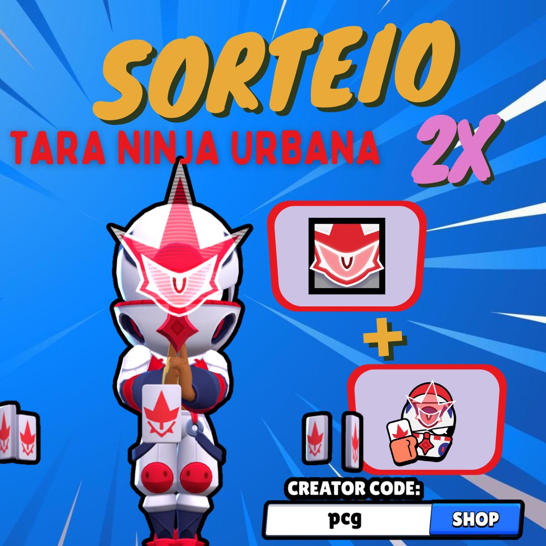 Power Couple Gaming (@powercouple_yt) on Twitter photo SORTEIO de 2 skins da TARA NINJA URBANA e COSMÉTICOS com <a href="/powercouple_yt/">Power Couple Gaming</a> e <a href="/vinniportento/">Vinni Portento</a>!
Regras:
💟 Like
🔁 Retweet
✅ Siga <a href="/powercouple_yt/">Power Couple Gaming</a> e <a href="/vinniportento/">Vinni Portento</a>
🗨️ Comente marcando 2 amigos
🏪 Código PCG na lojinha (opcional e AGRADECEMOS)
🗓️ Resultado dia 2 de maio! SORTEIO de 2 skins da TARA NINJA URBANA e COSMÉTICOS com <a href="/powercouple_yt/">Power Couple Gaming</a> e <a href="/vinniportento/">Vinni Portento</a>!
Regras:
💟 Like
🔁 Retweet
✅ Siga <a href="/powercouple_yt/">Power Couple Gaming</a> e <a href="/vinniportento/">Vinni Portento</a>
🗨️ Comente marcando 2 amigos
🏪 Código PCG na lojinha (opcional e AGRADECEMOS)
🗓️ Resultado dia 2 de maio!