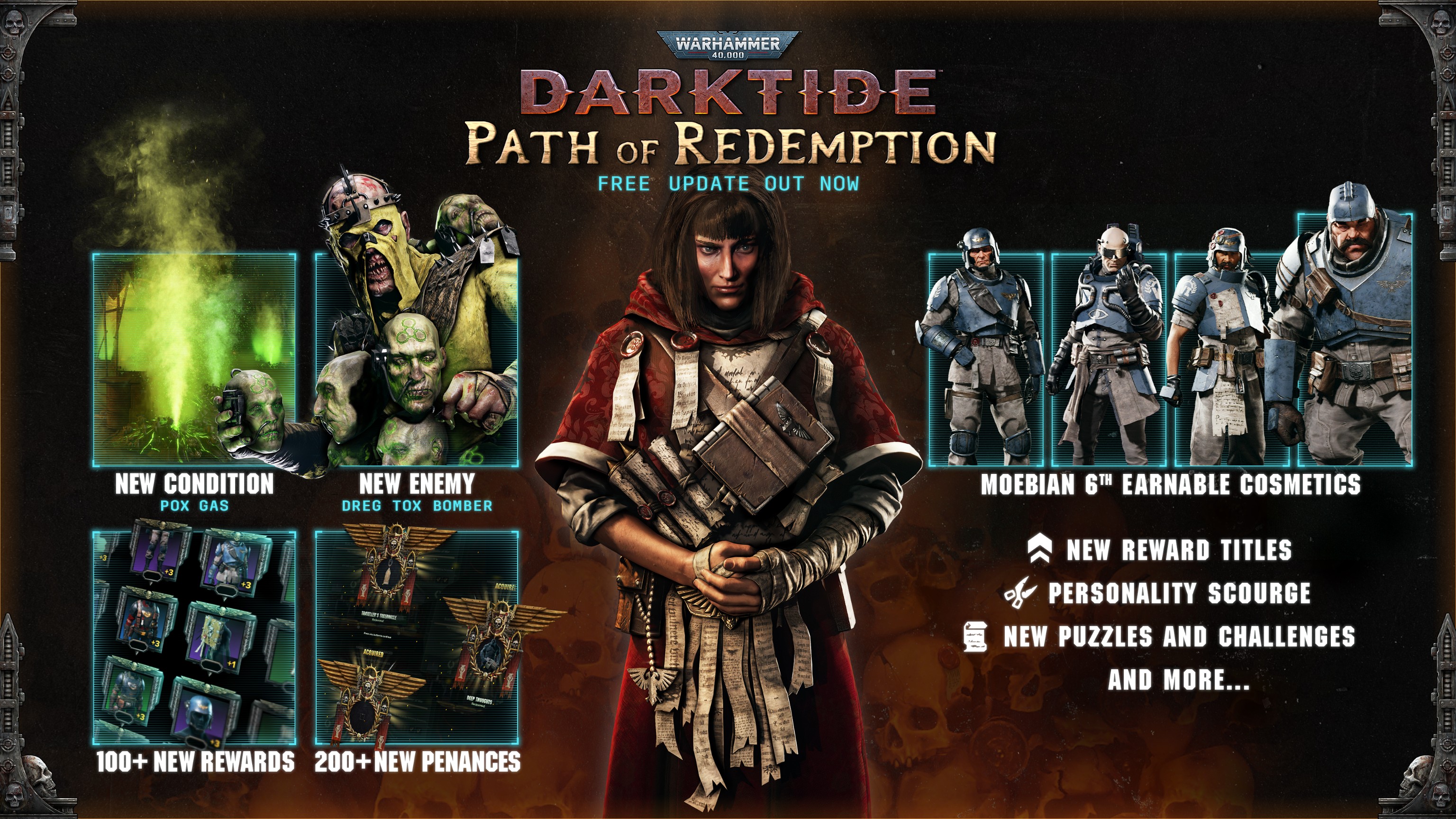 Warhammer 40K: Darktide on X: “Devoted Rejects! Here’s a breakdown 