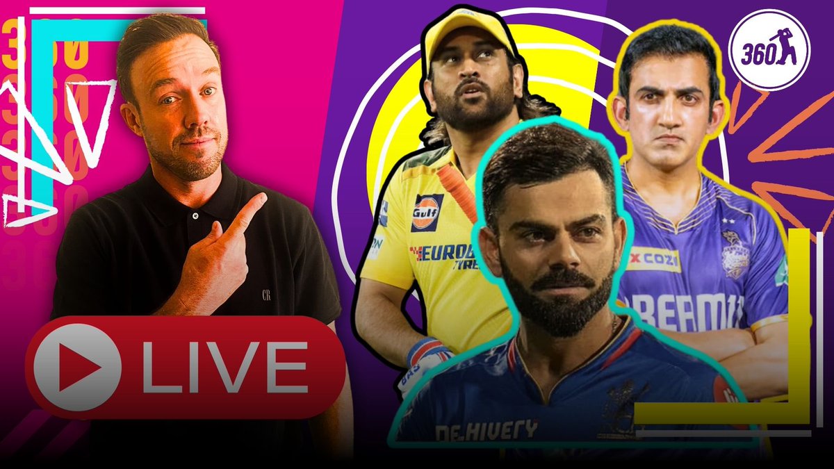 We’re halfway through #IPL2024 after this game, so let’s do a #360LIVE ahead of #KKRvsRCB tomorrow. When ⏰ 10am SAST / 1.30pm IST Date 📅 21st April, 2024 Where 🔗 youtube.com/live/DFbHQI53m… See you there 👊🏻