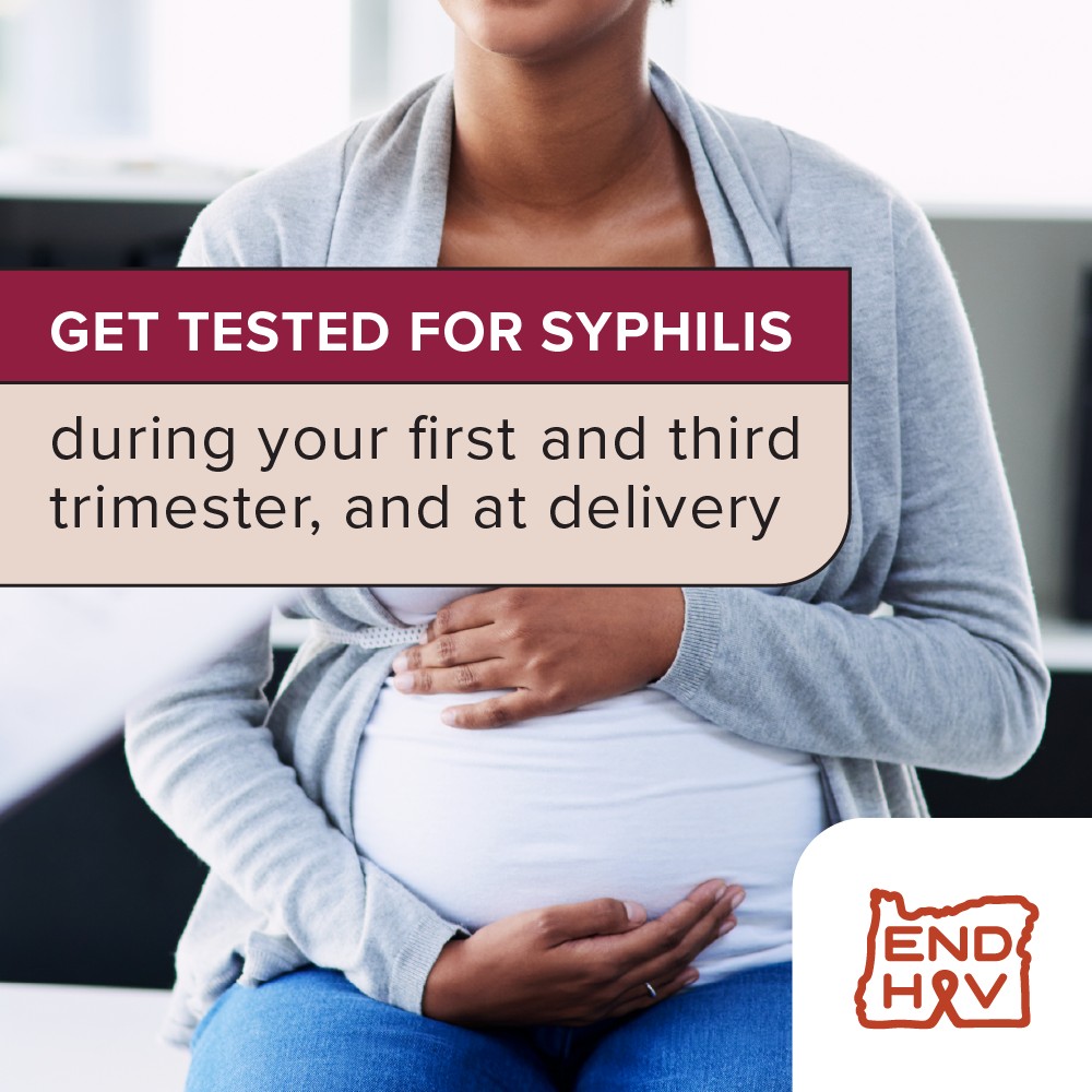 Oregon is experiencing a steep increase in syphilis among people who can become pregnant and in congenital syphilis (CS). CS is an infection in a fetus or infant that results from untreated syphilis during pregnancy. To learn more, visit bit.ly/3c28LZl