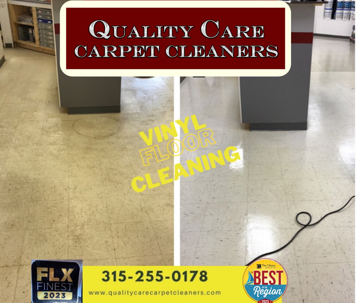 Call Quality Care Carpet Cleaners when you want your Business floors to look like THIS!  
In Auburn NY and CNY Call 315-255-0178 BOOK NOW! 
Our Family will take excellent care of YOU and your floors. 
qualitycarecarpetcleaners.com

#FloorCleaning  #Vinylfloorcleaning #CallQualityCare
