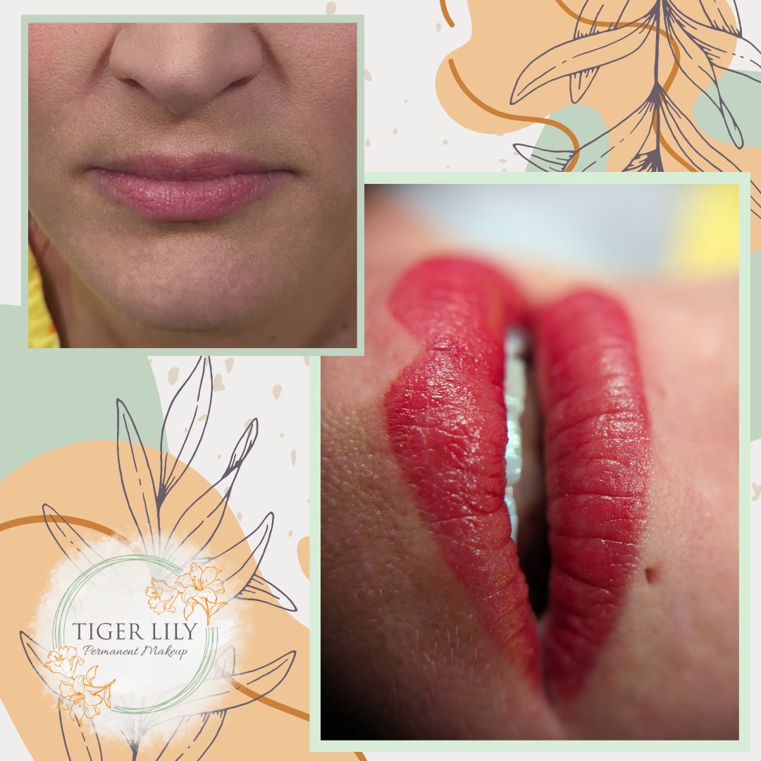 🌸👄 TRANSFORM your lips with the magic of lip blush! 💋 Forget the hassle of reapplying your lip stain or gloss throughout the day.💄 

#liptattoo #milwaukeelips #lipsandlinermilwaukee #pmuartist #westallissmallbusiness #ConfidenceBoost #permanentmakeup #westallissmallbusiness