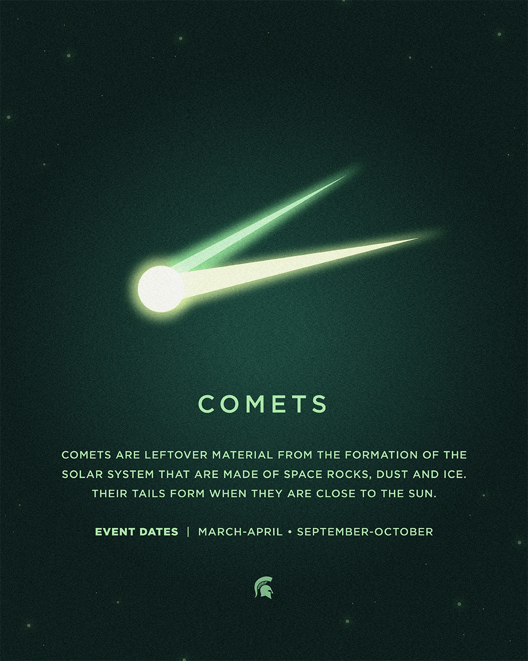 MSU News on X: &ldquo;Possible comet sighting! The comet Pons-Brooks 