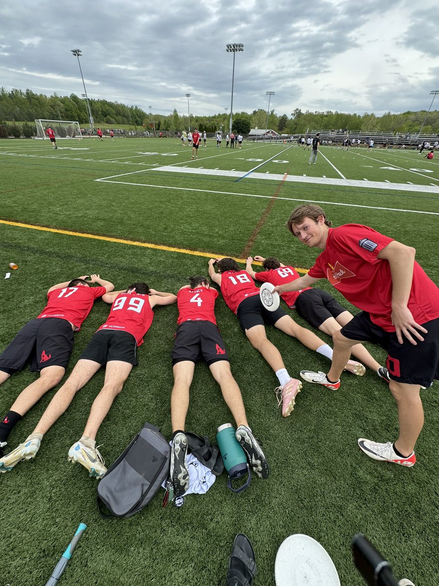 We won vs Richmond B! Not sure what score was but I think we are winning on the sideline too