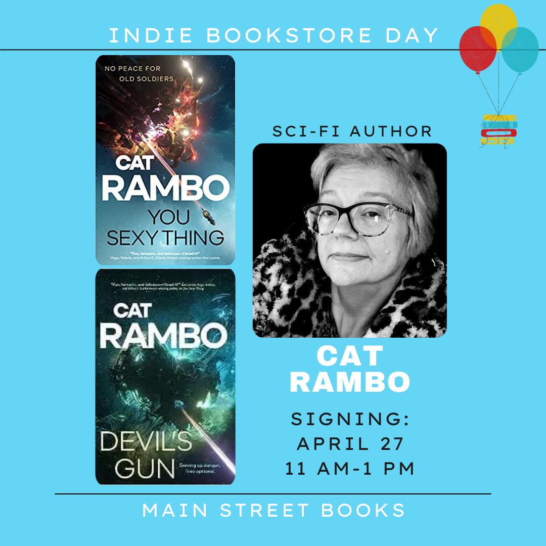 MainBooksIN's tweet image. Meet author @Catrambo next Saturday as part of our #IndependentBookstoreDay celebration! Signing books from 11-1!