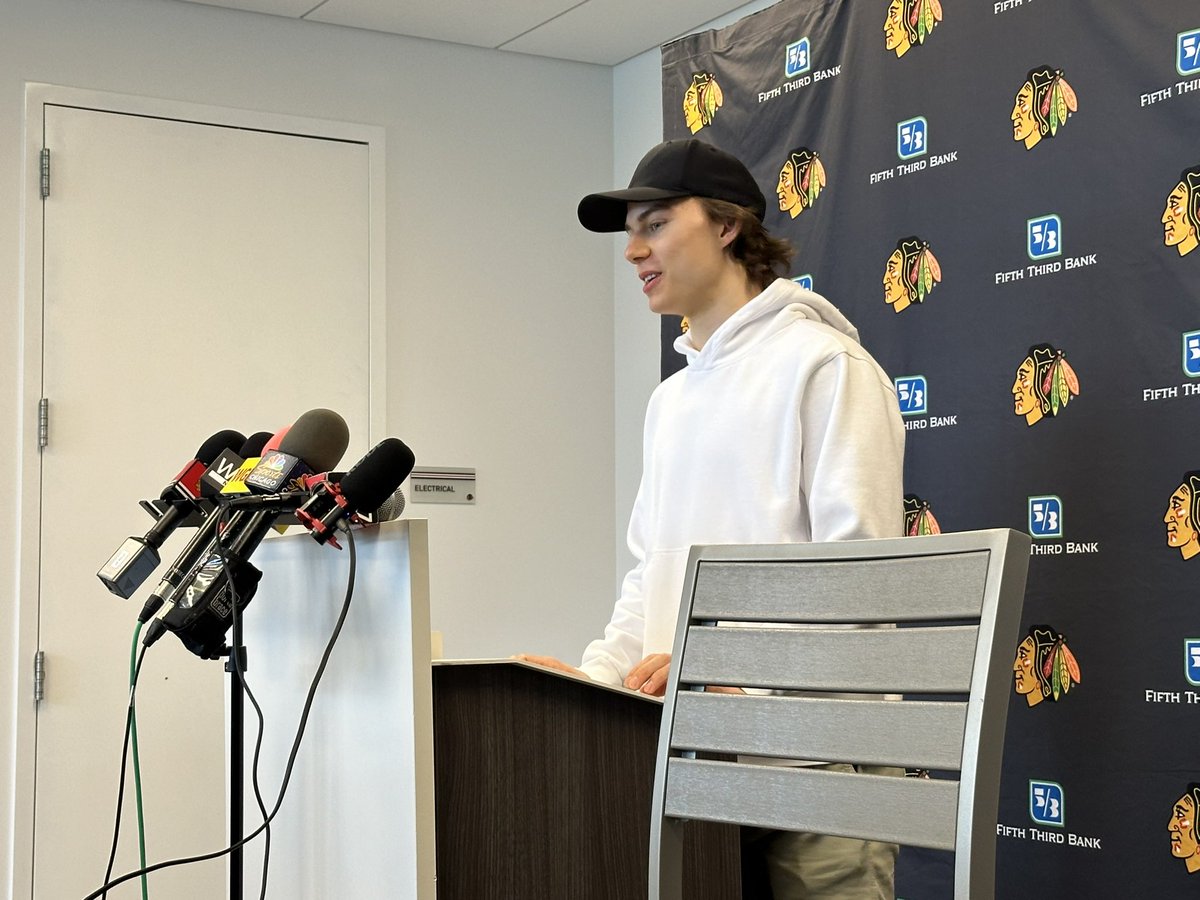 Connor Bedard confirms he will be playing for Team Canada at the 2024 IIHF World Championship. #Blackhawks