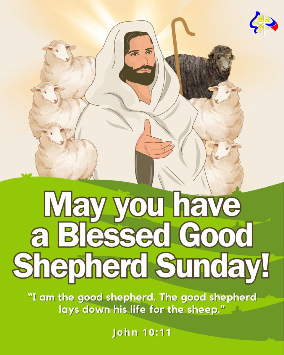 May you have a Blessed Good Shepherd Sunday! ❤️
