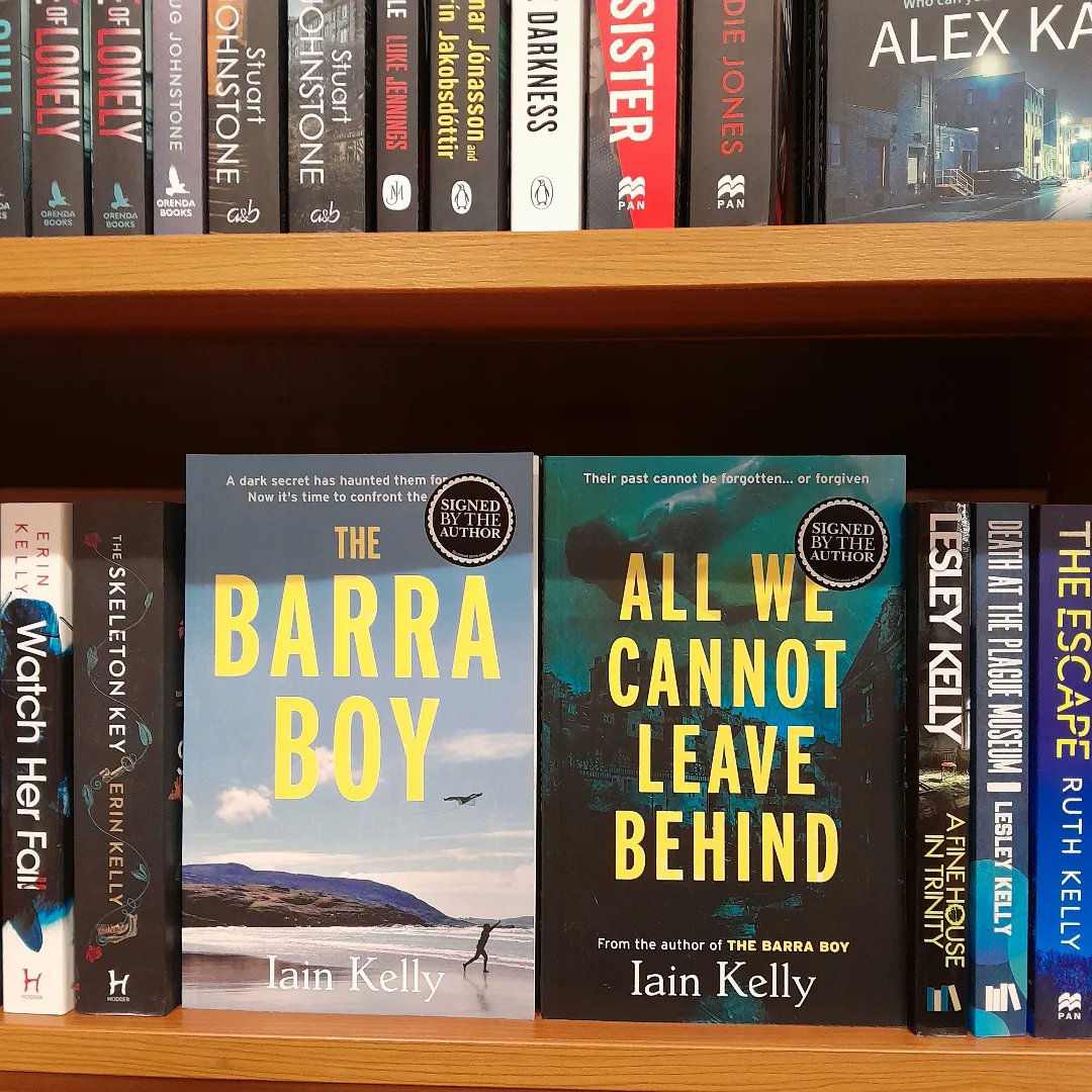 Side by side signed copies in @WaterstonesEK now! #booktwt #booktwitter @BookGuild