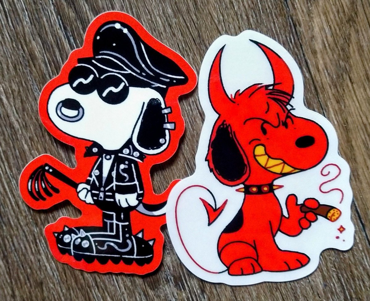 Hiiii howdy I am doing one more giveaway! One Snoopy riso and one of each sticker, follow and RT to enter. Ends May 20th!