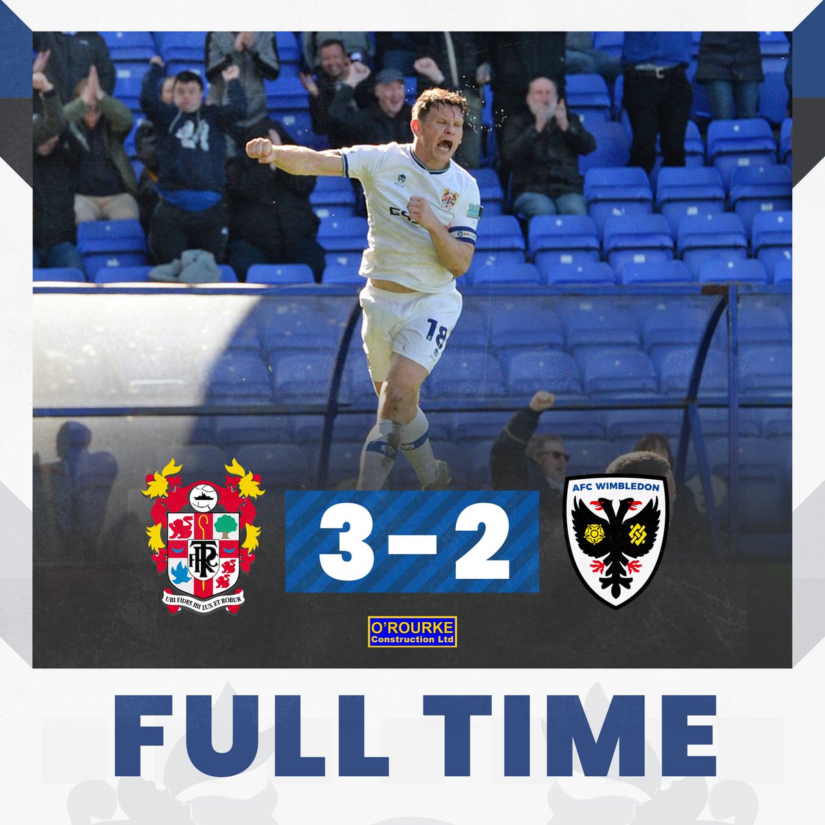 Kemenangan terakhir di kandang musim ini

#TRFC #SWA #TRFCIndonesia