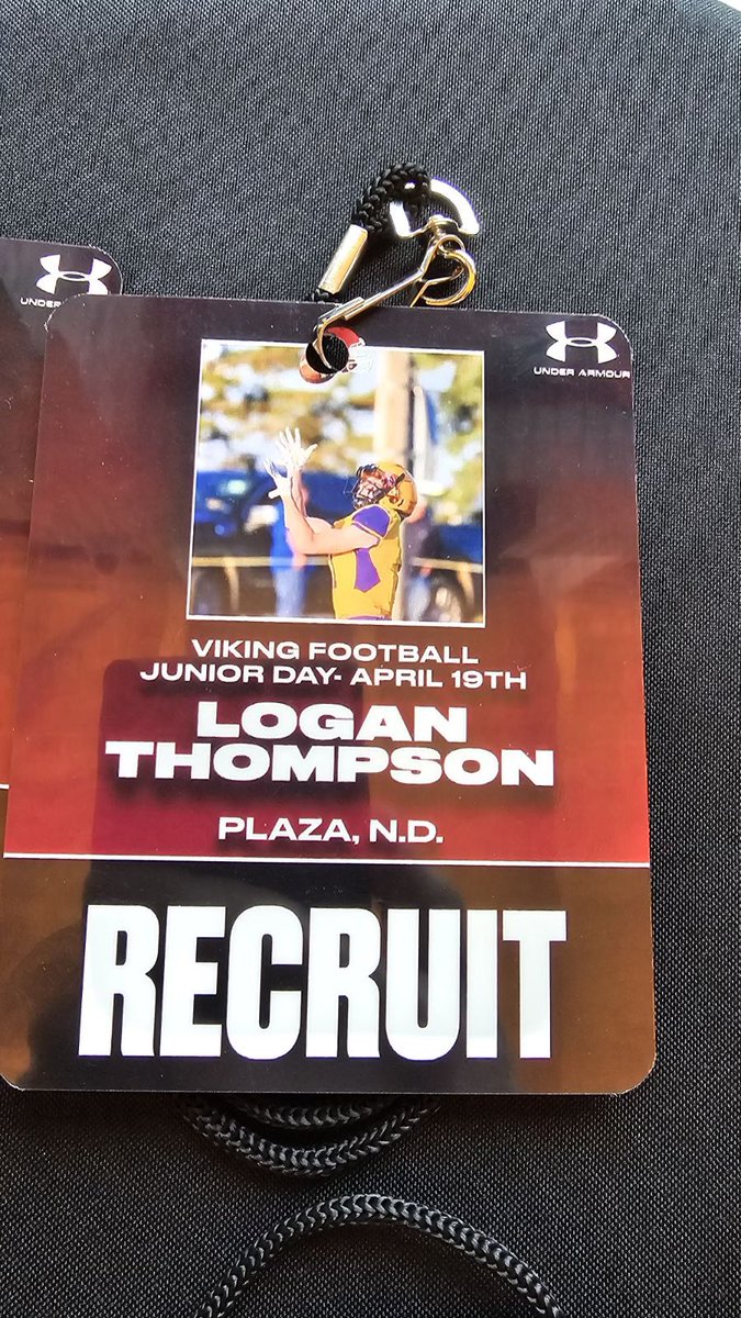 Logan Thompson (@ltommy23) on Twitter photo I had an amazing time <a href="/VCSU_Football/">VCSU Football</a> Junior day! Thank you coaches for this great opportunity!
<a href="/Coach_Busey/">Alan Busey</a> <a href="/TheCoachBouma/">Brandon Bouma</a> <a href="/GreggHorner/">Gregg Horner</a> <a href="/VCSU_CoachMac/">Dennis McCulloch</a> <a href="/CoachYorek/">Dustin Yorek</a> I had an amazing time <a href="/VCSU_Football/">VCSU Football</a> Junior day! Thank you coaches for this great opportunity!
<a href="/Coach_Busey/">Alan Busey</a> <a href="/TheCoachBouma/">Brandon Bouma</a> <a href="/GreggHorner/">Gregg Horner</a> <a href="/VCSU_CoachMac/">Dennis McCulloch</a> <a href="/CoachYorek/">Dustin Yorek</a>