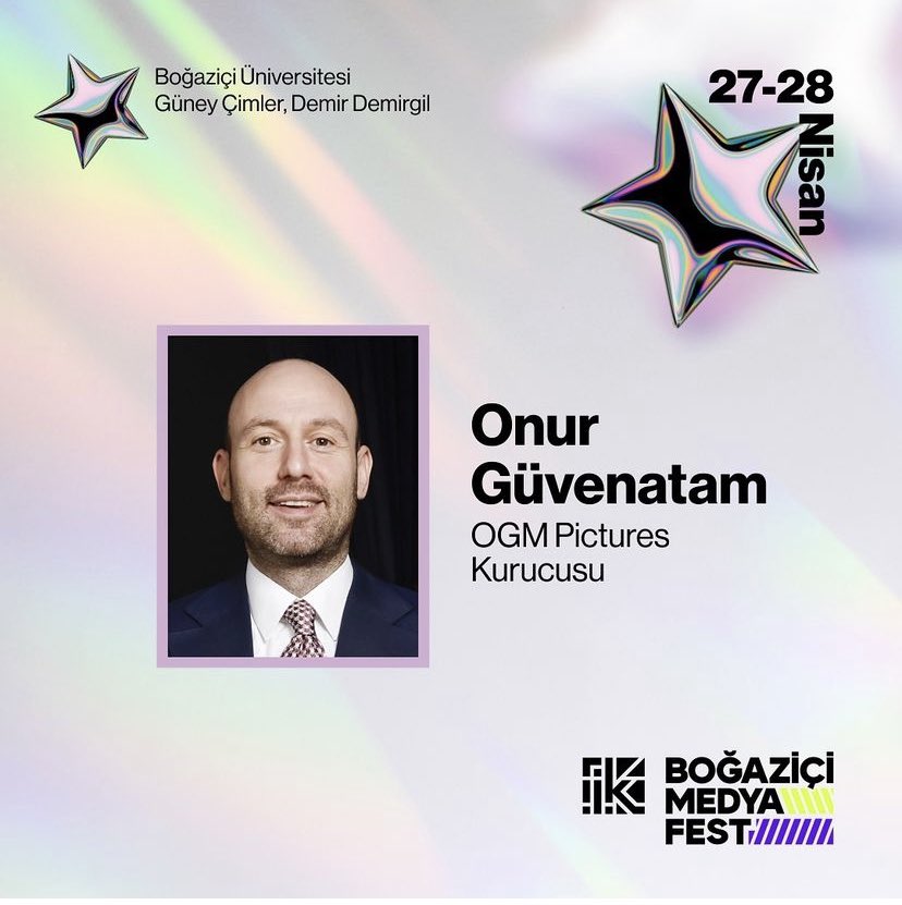 OGM Pictures kurucusu, yapımcı  Onur Güvenatam 27 Nisan’da Boğaziçi MedyaFest’te bizlerle olacak.

Sen de muhteşem oturumların olduğu etkinliğimize katılmak istiyorsan Link Bio’da ✨

#ogm #onurgüvenatam #MedyaFestivali #ömerdizi #YaliCapkini