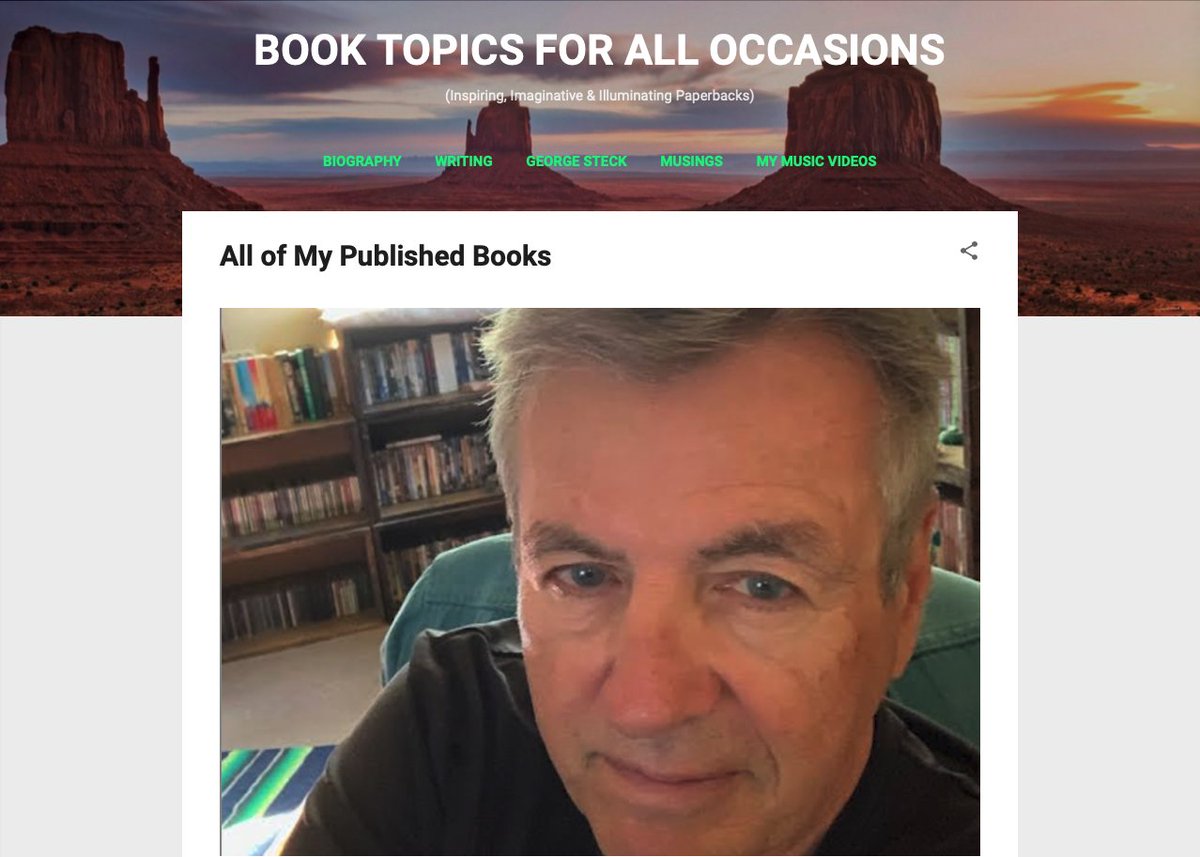 Gracias for even thinking about procuring one of my books. I also don't write/publish what most people do. Then again, I love to share Nature given all of her facets, especially here in the Southwest's engaging scenery and such.