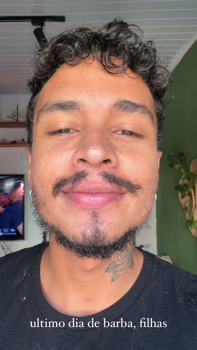 hoje tem hopi pride e acabou o recesso da drag

ultimo dia de barba