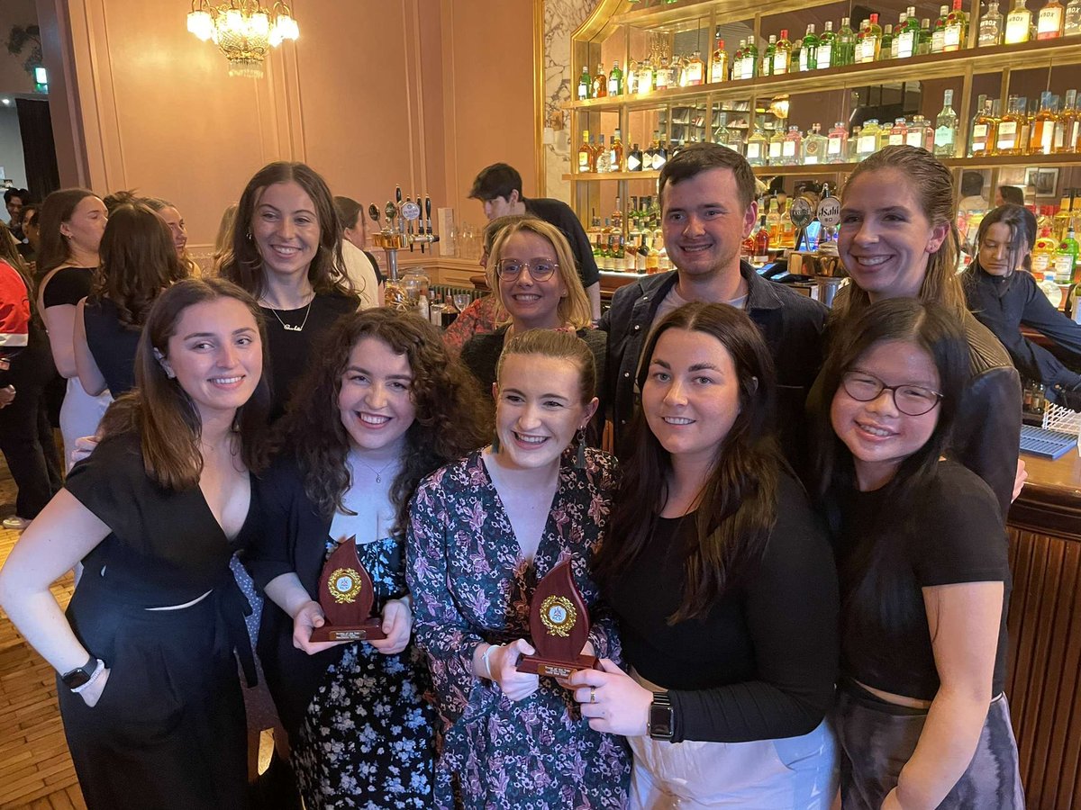 We were absolutely thrilled to win both Society of the Year and Event of the Year at the <a href="/RCSI_Irl/">RCSI</a> Student Choice Awards last night🎉

This is all thanks to our wonderful student body and the support of the public throughout the year!❤️