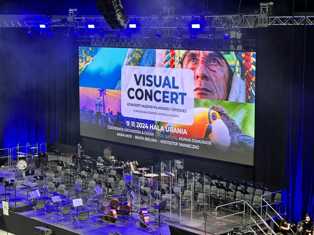 LukaszP85's tweet photo. Zaraz zaczynamy #VisualConcert #Urania #Olsztyn https://t.co/q7X8Tk3S4o