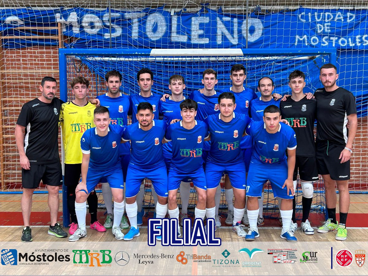 1mostolesfs's tweet photo. ⚽️💙
@amistad_94 2️⃣
FILIAL 5️⃣
Con un 0-5 de parcial el Filial sabe dosificar y llevarse un nuevo +3!!!
El título está al alcance de la mano…
Siempre y solo Móstoles!!!
#canteraazul https://t.co/uZSL2aAOfd