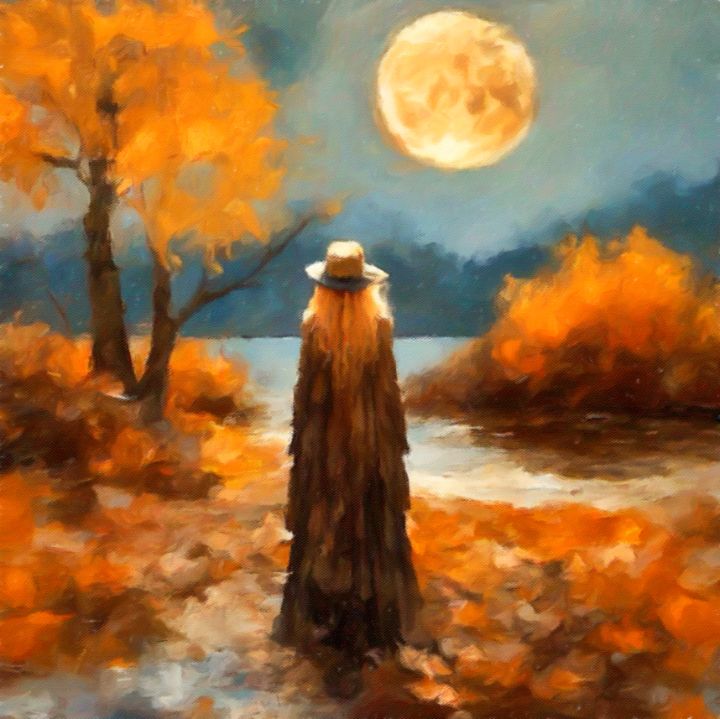 Art of the Day: 'The Autumn Mystic'. Buy at: ArtPal.com/LauriesArt111?…