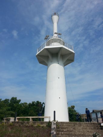 3/3 photos of lighthouses on the east coast of the Malay Peninsula in southern Thailand. This is the Tak Bai #lighthouse in Narathiwat Province, just across the Golok River from Malaysia. ibiblio.org/lighthouse/tha…