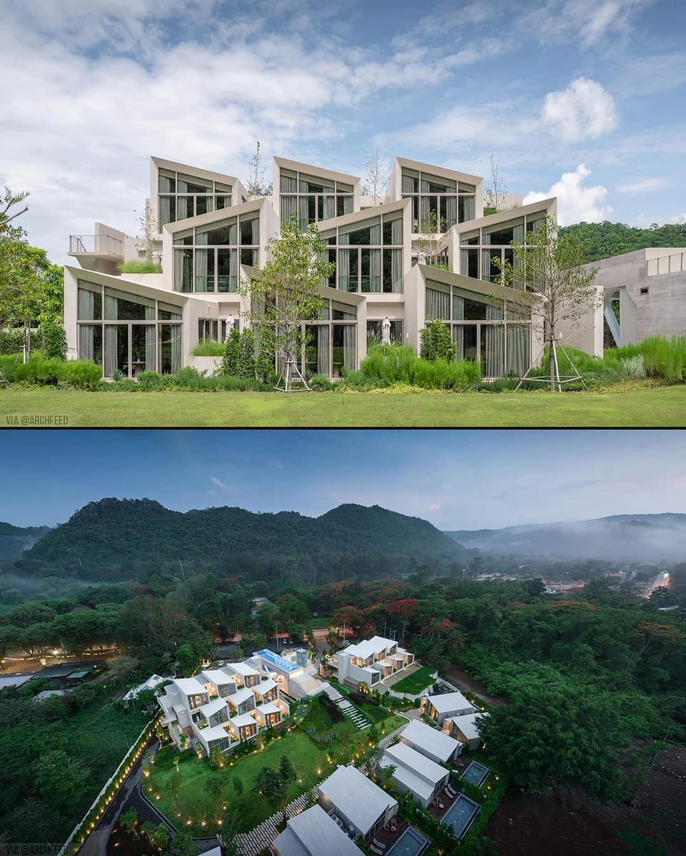 MYS Khaoyai Hotel in 📍 Thailand 🇹🇭 designed by Suchaba Kasemsap and Associates. 👌