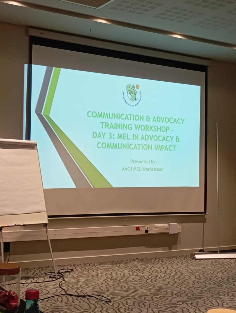 PACJA_SA's tweet photo. 1/2
Dive deep into the heart of advocacy! Day 3 of AACJ's Communication and Advocacy Capacity Building Training in Southern Africa was a game-changer. From honing our strategies to seamless Theory of Change alignment, and integrating Monitoring, Evaluation, and Learning (MEL) https://t.co/4r8cskZ4nS