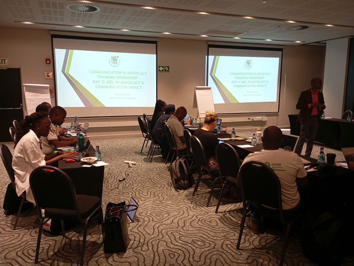 PACJA_SA's tweet photo. 2/2
for impactful advocacy, every moment packed a punch! Together, we forged commitments, poised to create ripples of positive change. Day 3 showcased our unwavering dedication and determination! 
#AACJ #PACJASouthAfrica #aacjinaction #climatejustice #communications #advocacy https://t.co/3BQiIqtzht