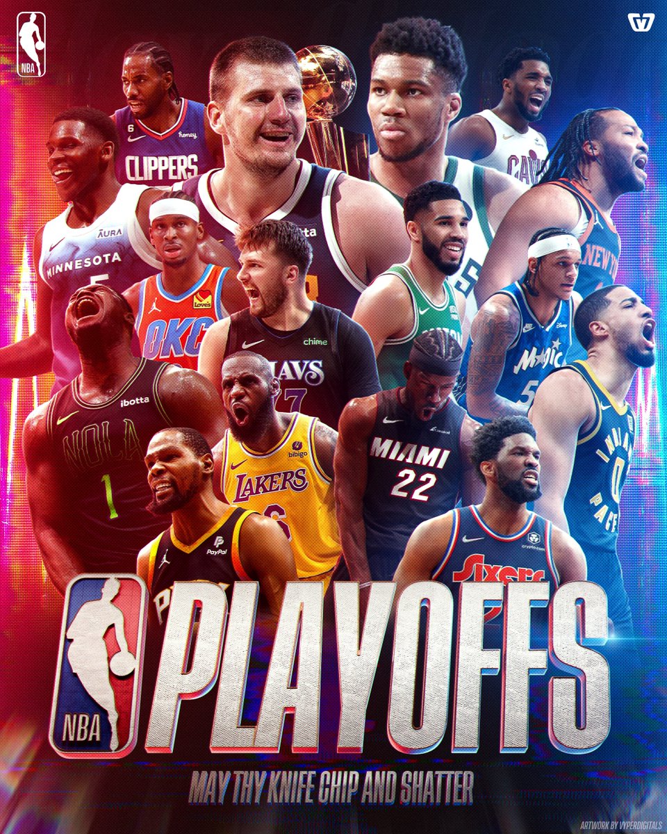 The NBA Playoffs are here!!⚔️🔥🏀

#NBAPlayoffs #smsports