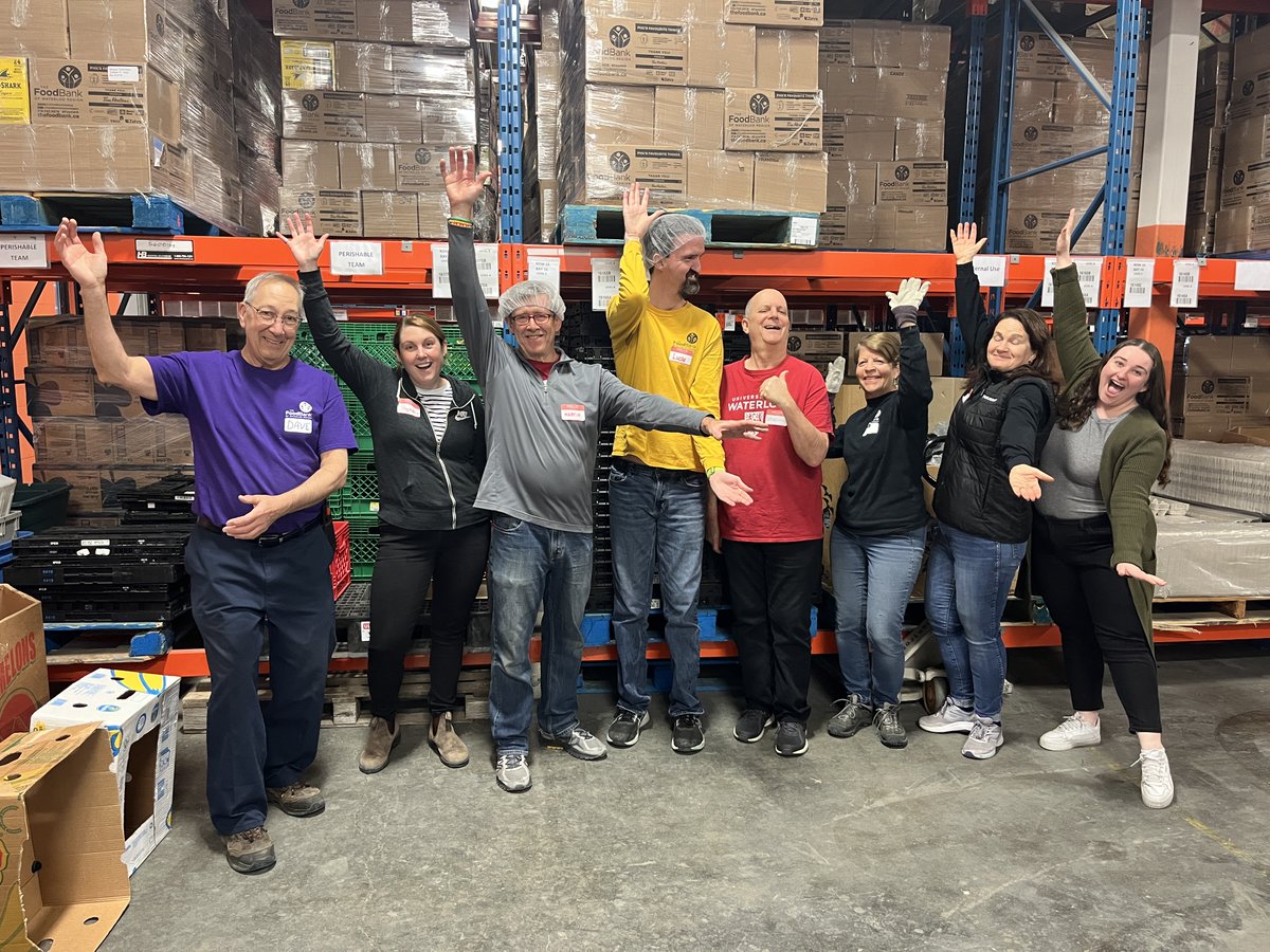 Big love to our volunteers! 💜 As #NationalVolunteerWeek wraps up, a huge thank you to each of you. Your dedication powers The Food Bank. Let's celebrate our awesome volunteers not just this week, but every week. You rock! #FeedWR #NVW2024