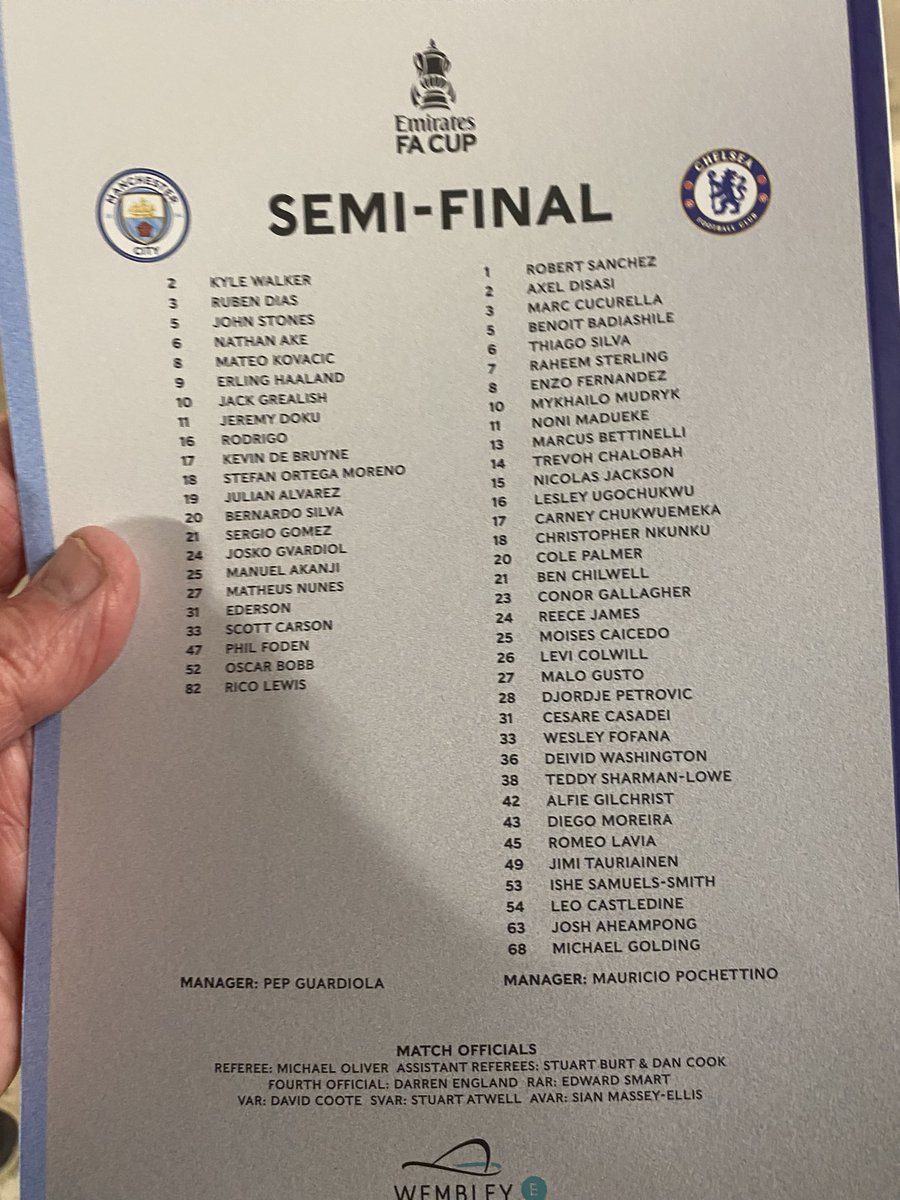 but Man City have a fucking massive squad