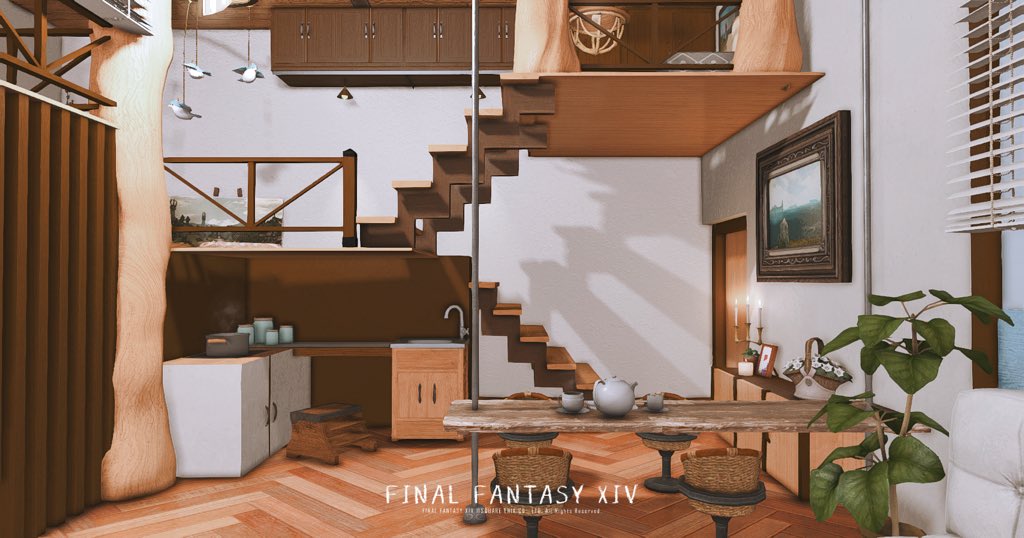 Soft orange[S]

An exclusive design cabin for lala!
#FF14ハウジング 
#FF14Housing