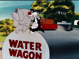 Fcsnva's tweet photo. "It's time to get on the water wagon." I prefer Sylvester vs Hipperty in #HopLookandListen to his throw downs with Tweety; Alex Toth's work on #YoungSamson really felt like a comic come to life; #CaptainNTheGameMaster might just be the best show DIC produced. https://t.co/bUy86tVtMq