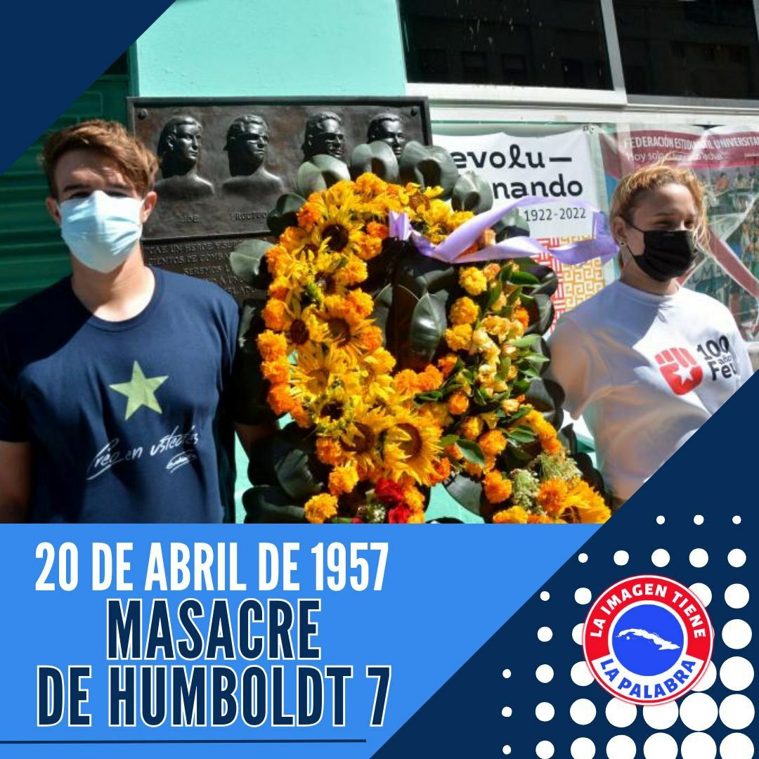 Honramos a los héroes de Humboldt 7 por su sacrificio y su legado de lucha por una Cuba libre y democrática. 🇨🇺✊🏽
#Humboldt7 #RevoluciónCubana #HéroesDeCuba #CubaViveEnSuHistoria