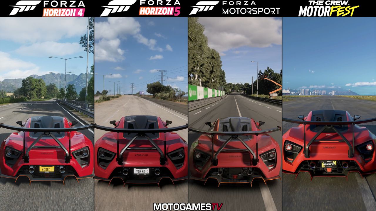MotoGamesTV on X: “Forza Horizon 4 vs Forza Horizon 5 vs Forza 