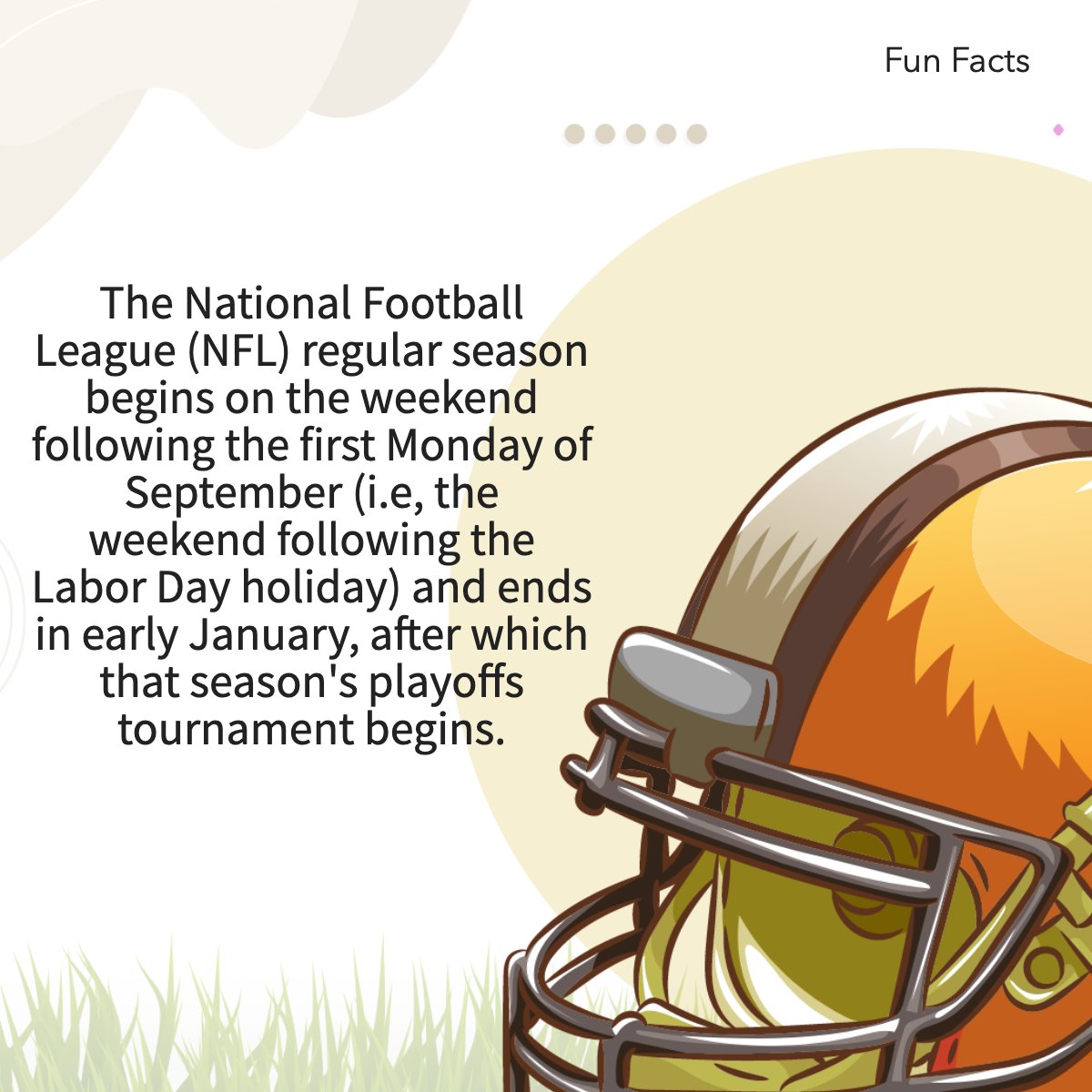 The regular season of the NFL is followed by many!

#americanfootball #nflfootball #sportsfacts #didyouknow #superbowl 
 #thestonesrealestate #johnstone #Fresnohomes #clovishomes #letmebeyourrealtor #bestrealestateagentinfresno #bestrealestateagentinclovis #fresno #clovis