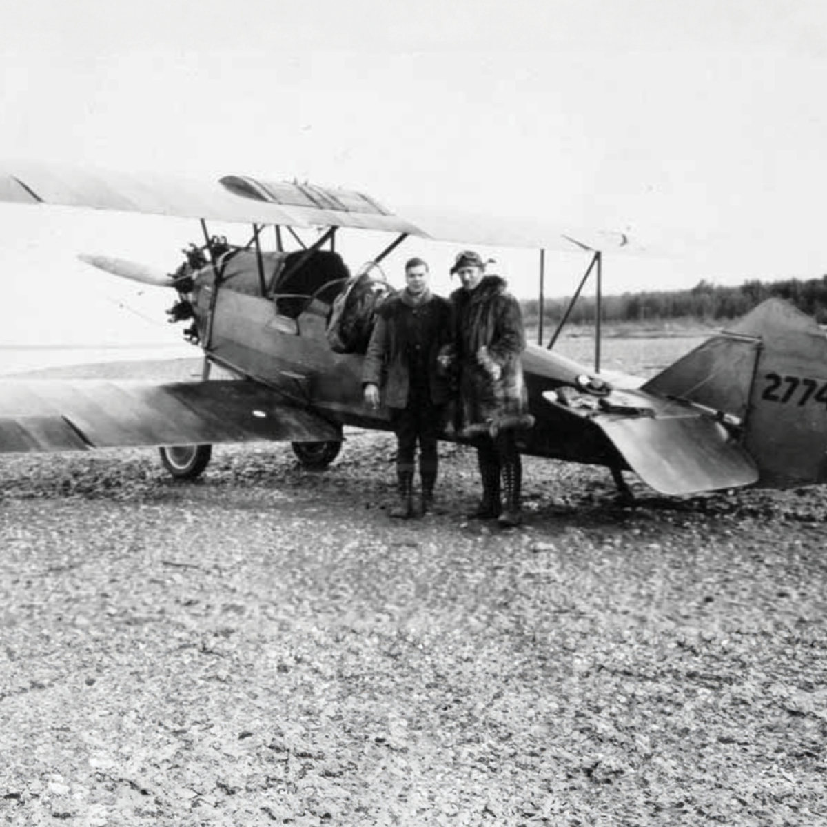 Happy Bob Bartlett Day! The Library of Congress estimates that Alaska’s Senator Bartlett achieved more bills passed into law than anyone else in history. 📸 : Bob Bartlett poses with A.A. Snider in front of a biplane.