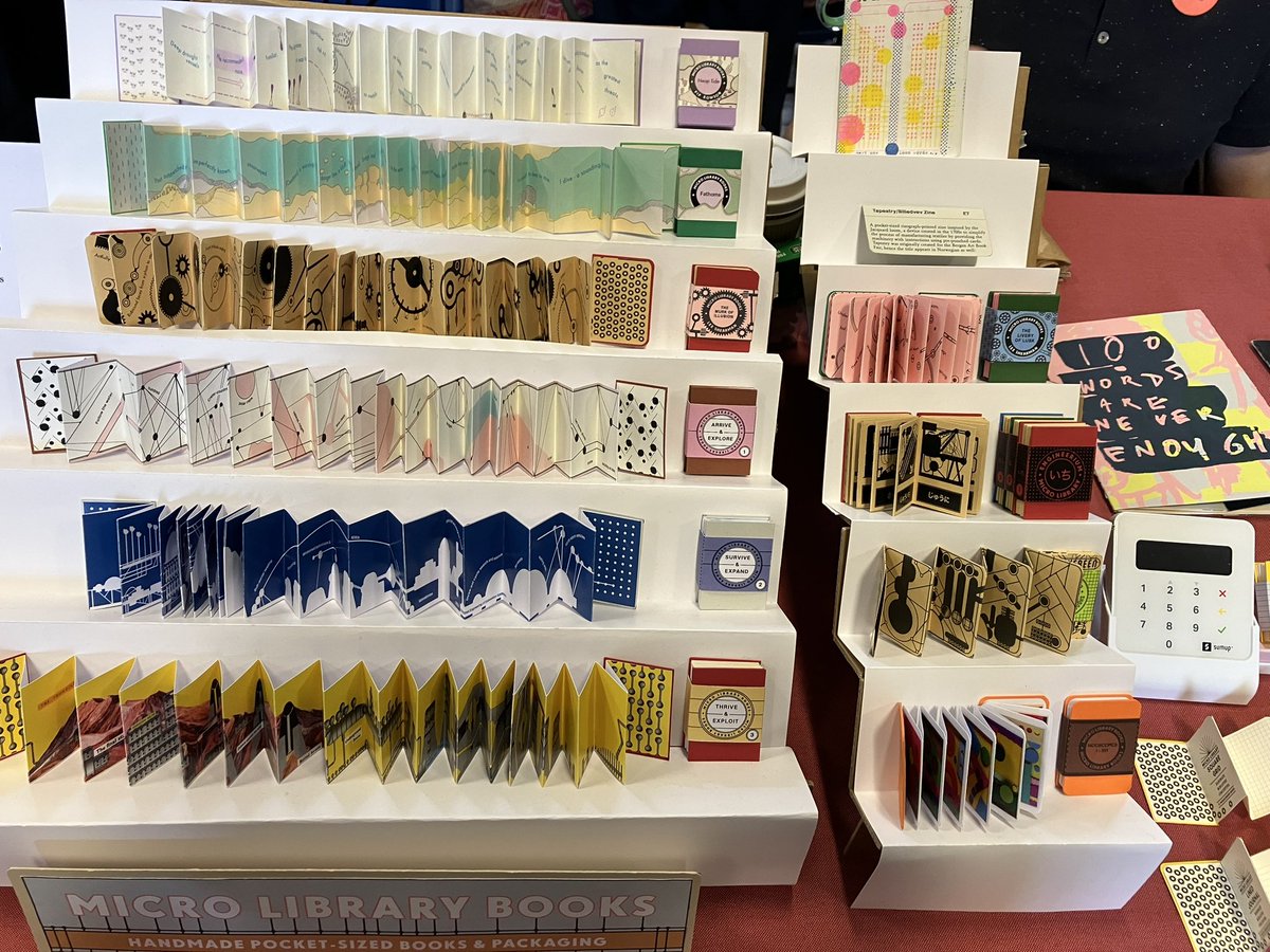 micro_library's tweet image. Still time to catch the end of @PoetrySociety’s Free Verse poetry fair. We’re here as one of 78 poetry presses and literature organisations all in one room! Till 18:30 then after-party and readings from 19:00. Free to attend. St Columba's, London, SW1X 0BD poetrysociety.org.uk/event/free-ver…