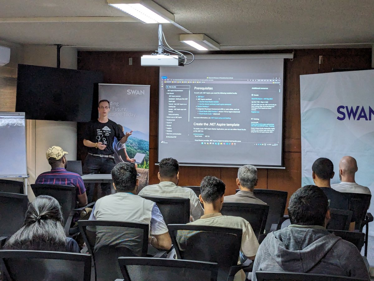 More about cloud-native application development using .NET Aspire and Azure. #GlobalAzure in Mauritius had quite a variety of topics.