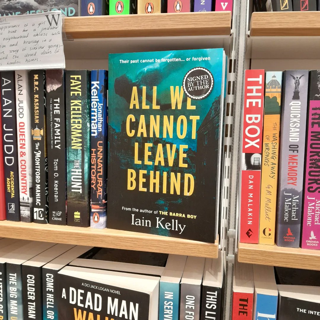 Signed copies of All We Cannot Leave Behind in @WaterstonesGFrt now! @BookGuild #booktwt #booktwitter