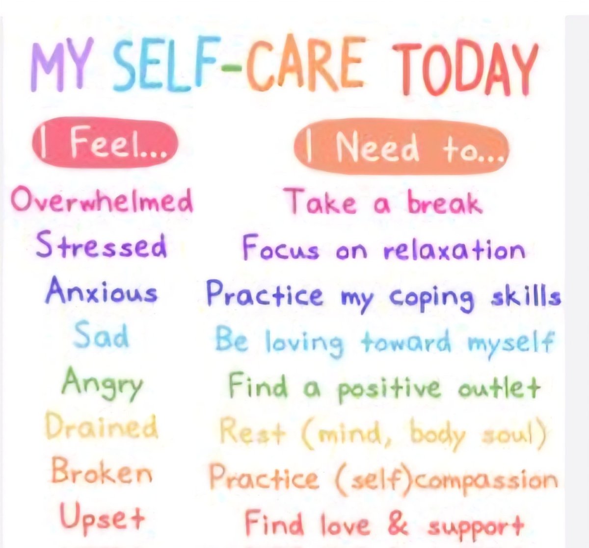 tamieka_den's tweet photo. My Self Care Today
#Selfcaresaturdays #Selfcare #selflove #positivity #positivevibes #postiveaffirmations #motivation https://t.co/pZAe2k0ctd