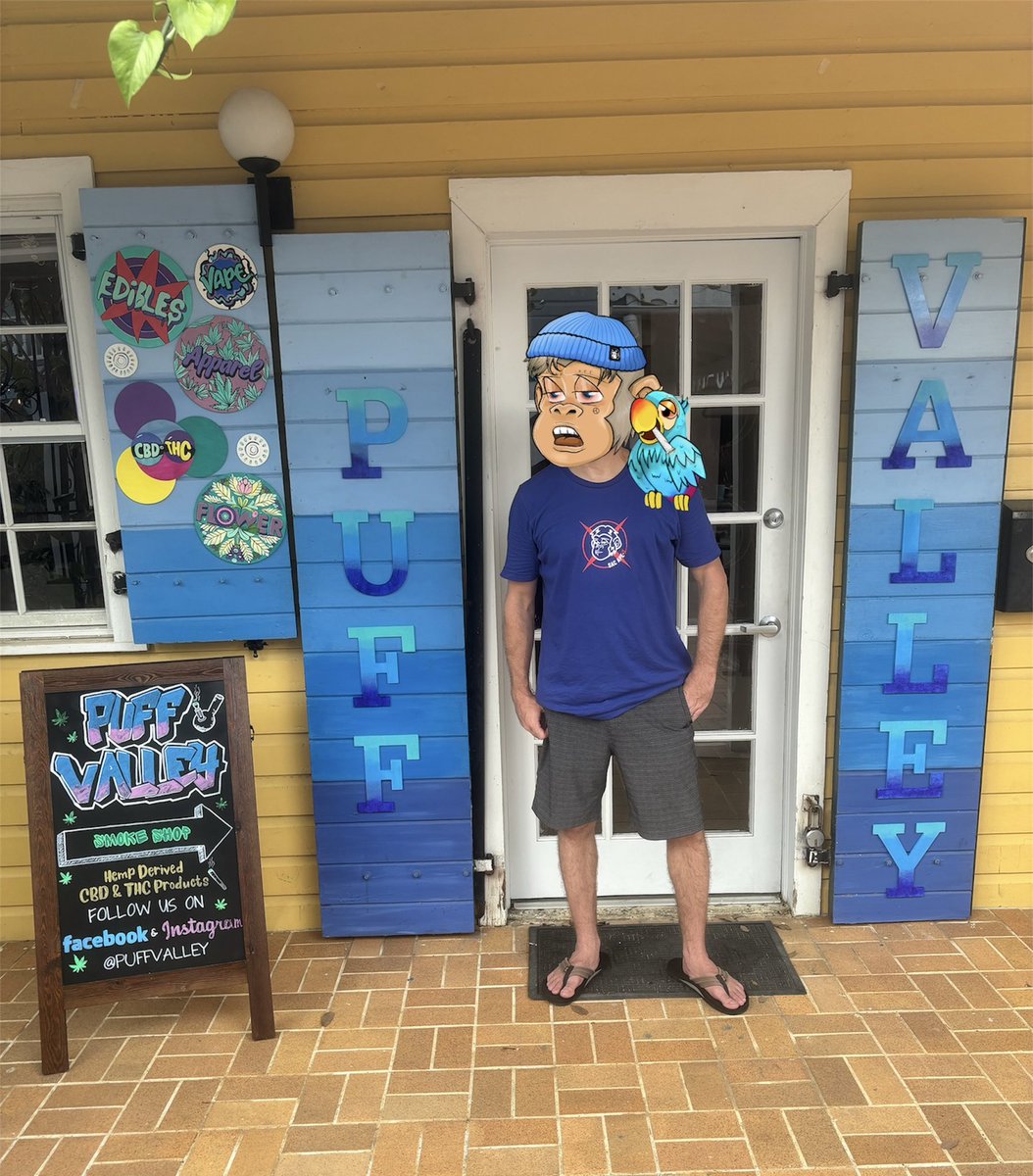 We have sinage! You can currently find our fearless leader, @TheRemedyVI manning Puff Valley STX on cruise ships days if you're on island, but don't forget we are online 24/7! Shop away! #PuffValleySTX #puffpuff #smokeshop #shoponline #linkinbio