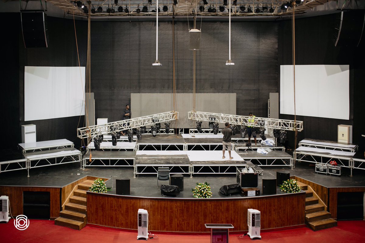 haddypro_co_ltd's tweet photo. STAGE & BACKLINE SETUP & TESTING ๐ฅ | WORSHIP FEST Live Rec Event @casfeta_ardhi at CCC Upanda
_________
@haddypro_co_ltd #ExperiencetheBEST https://t.co/BuJxRGBuzd