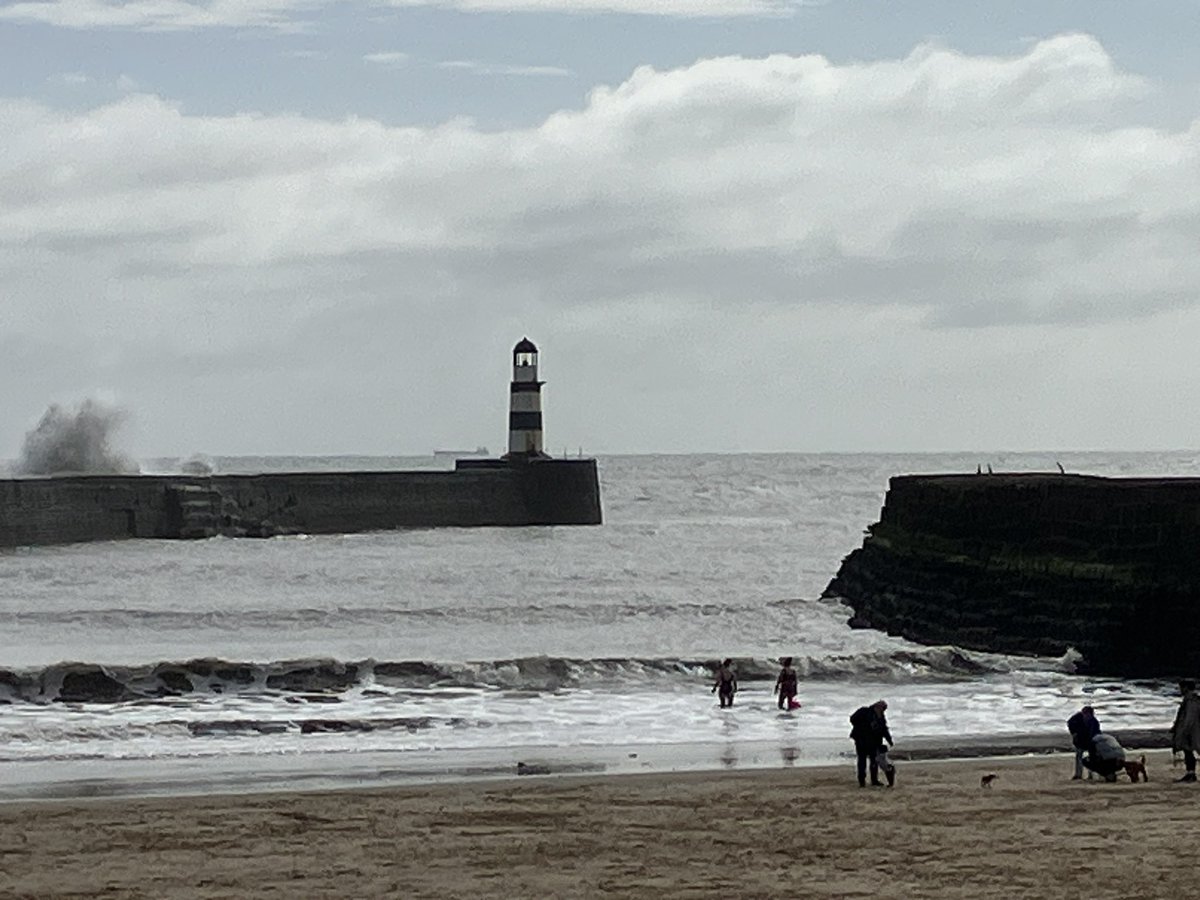 Souter lighthouse, and Seaham.
Back to the flat lands tomorrow.