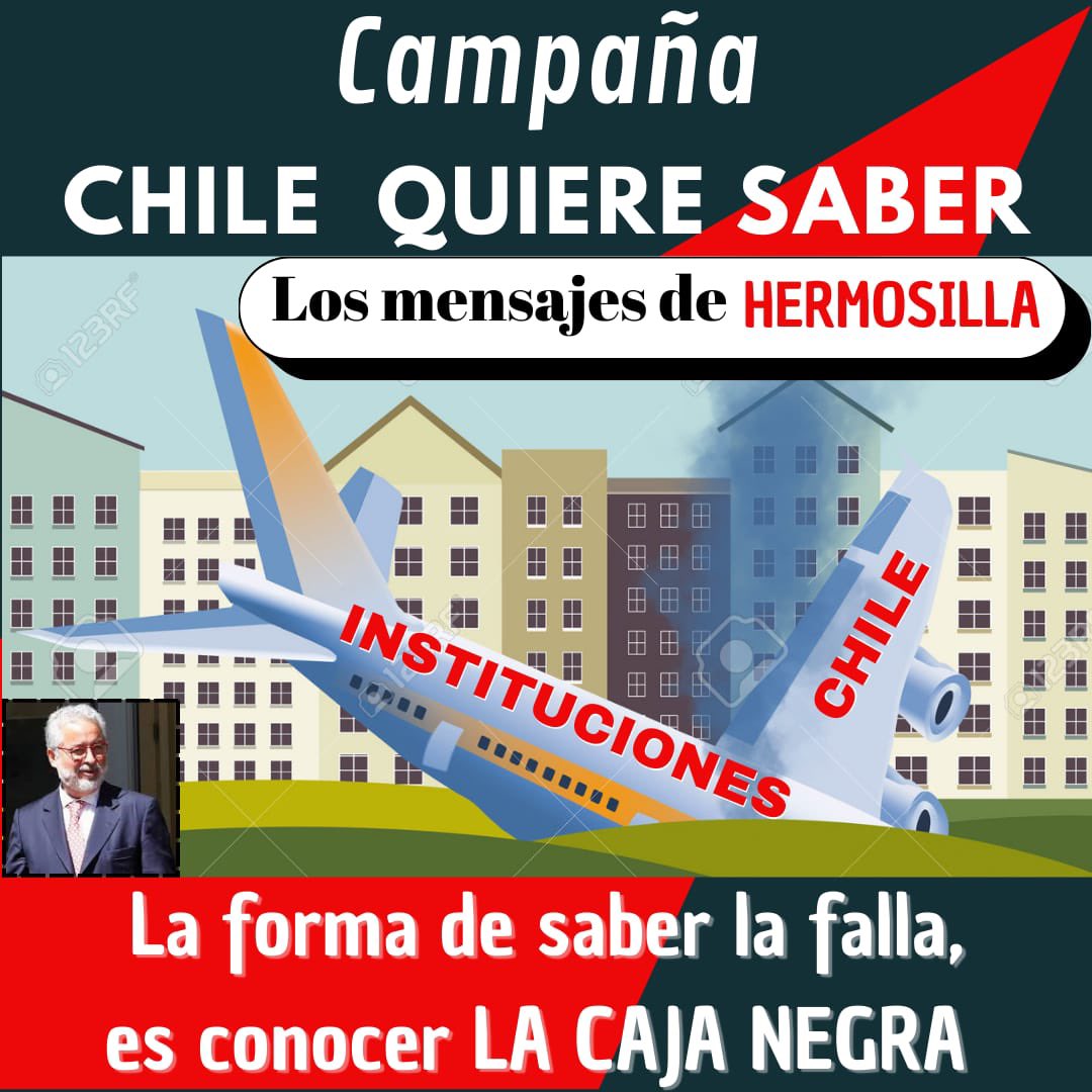 Me sumo a la campaña 'CHILE QUIERE SABER' que dicen los mensajes del abogado Luis Hermosilla. #chilequieresaber ¡La Ciudadanía los debe exigir!