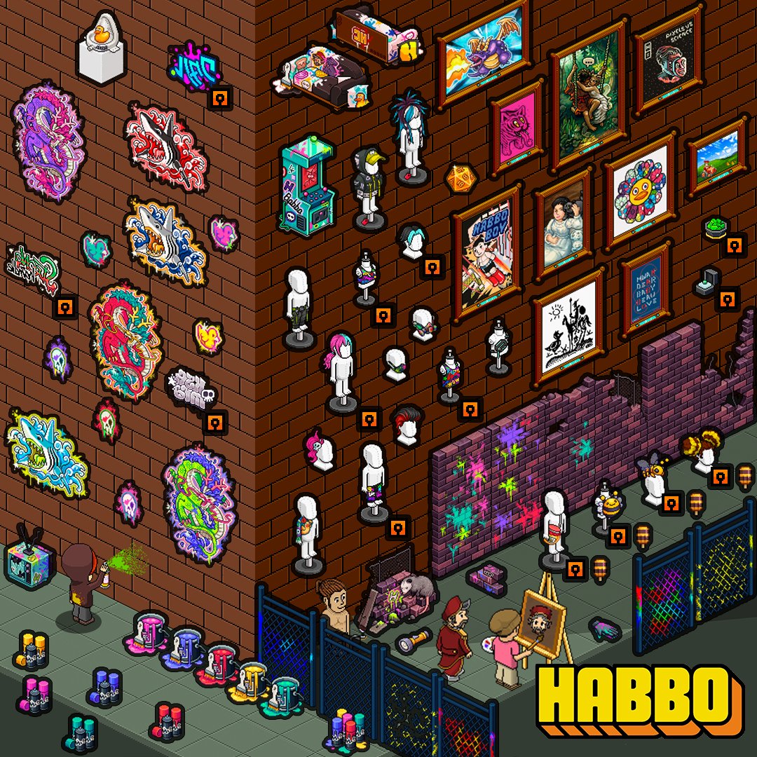 🔔Habbo ha revelado detalles sobre la campaña del mes de mayo, la cual estará impregnada de una temática urbana. Además, se han presentado cuadros diamantes. ¡No te pierdas ni un solo detalle!

➡️ Para obtener más información, visita nuestra noticia completa