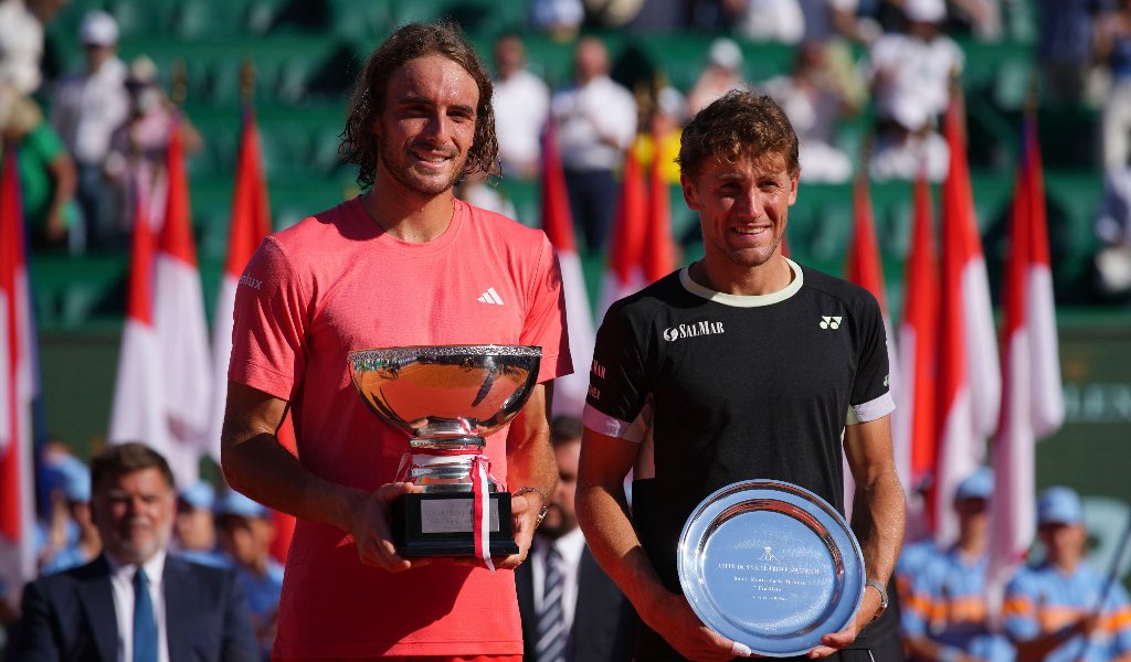 🇬🇷🇳🇴 Tomorrow, in Barcelona, one of Stefanos Tsitsipas and Casper Ruud will win their first ATP 500 Title. Rematch of the Monte Carlo Final one week ago!

It would be the biggest title of Ruud’s career 👀