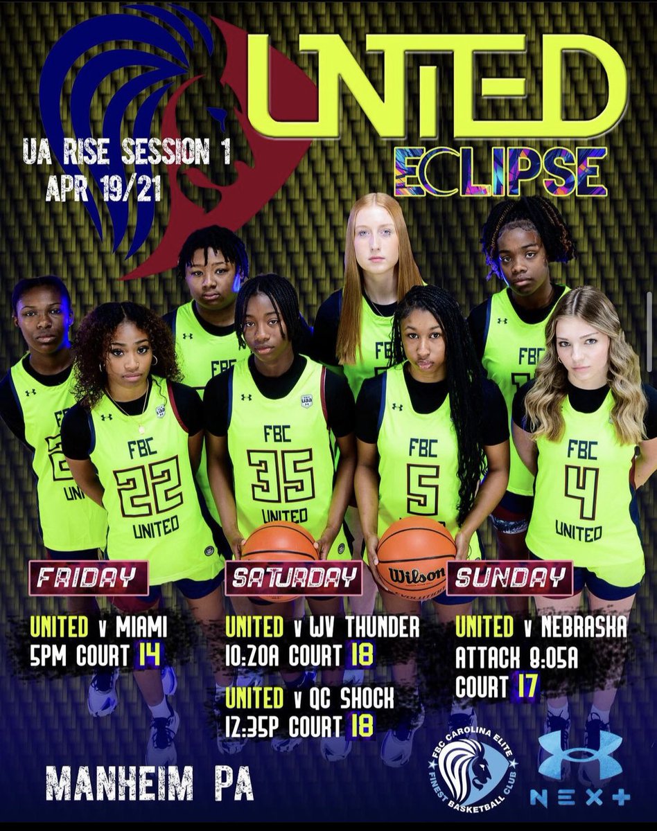 Coaches, you gonna need to 09 this UNITED ECLIPSE squad..