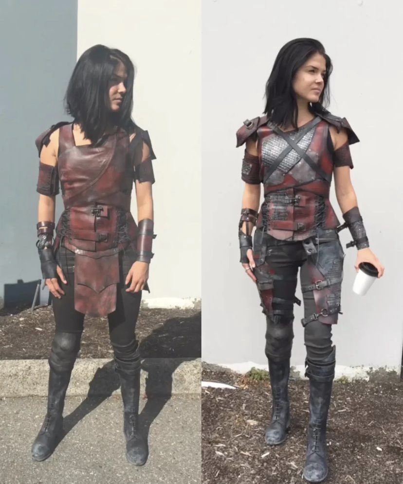 archivesthe100's tweet photo. New/old blodreina behind the scenes https://t.co/lKvrI1RxNg